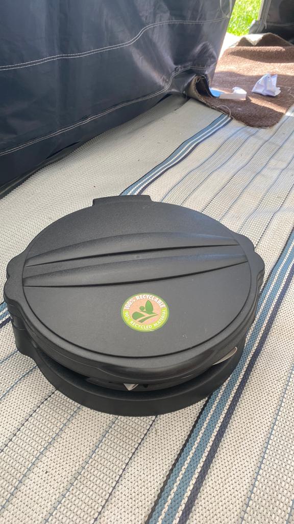 Camping prullenbak, Ophalen, Zo goed als nieuw
