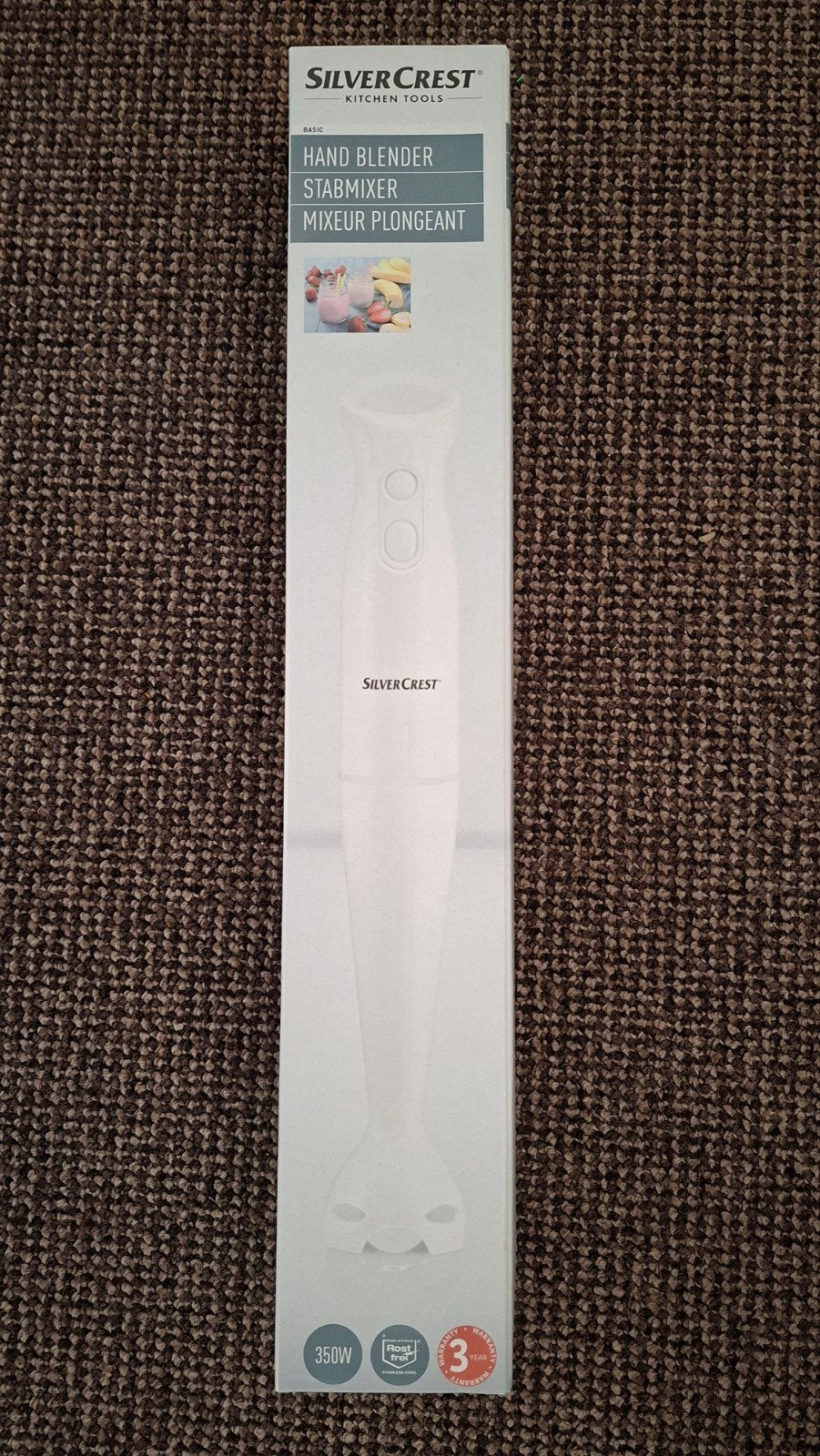 SilverCrest Handblender - Nieuw in doos, Minder dan 1 liter, Ophalen, Nieuw, 1 snelheid