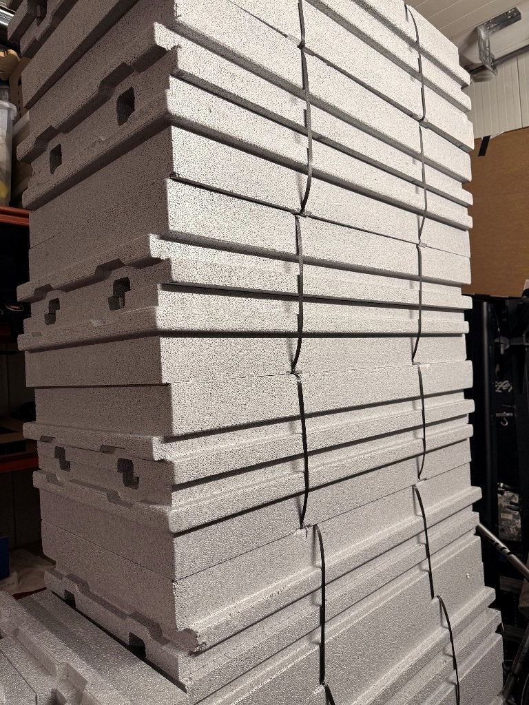 ISOBOUW SLIMFORT 4.7 18 STUKS NIEUW Rc-waarde: 4,7 m²K/W, Ophalen, 10 tot 15 m², 12 cm of meer, Nieuw