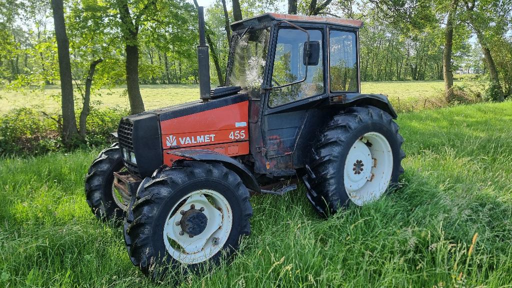 Valmet 455 4x4 Supperkruip, Zakelijke goederen, Agrarisch | Tractoren, Gebruikt, Tot 80 Pk, 7500 tot 10000, Ophalen