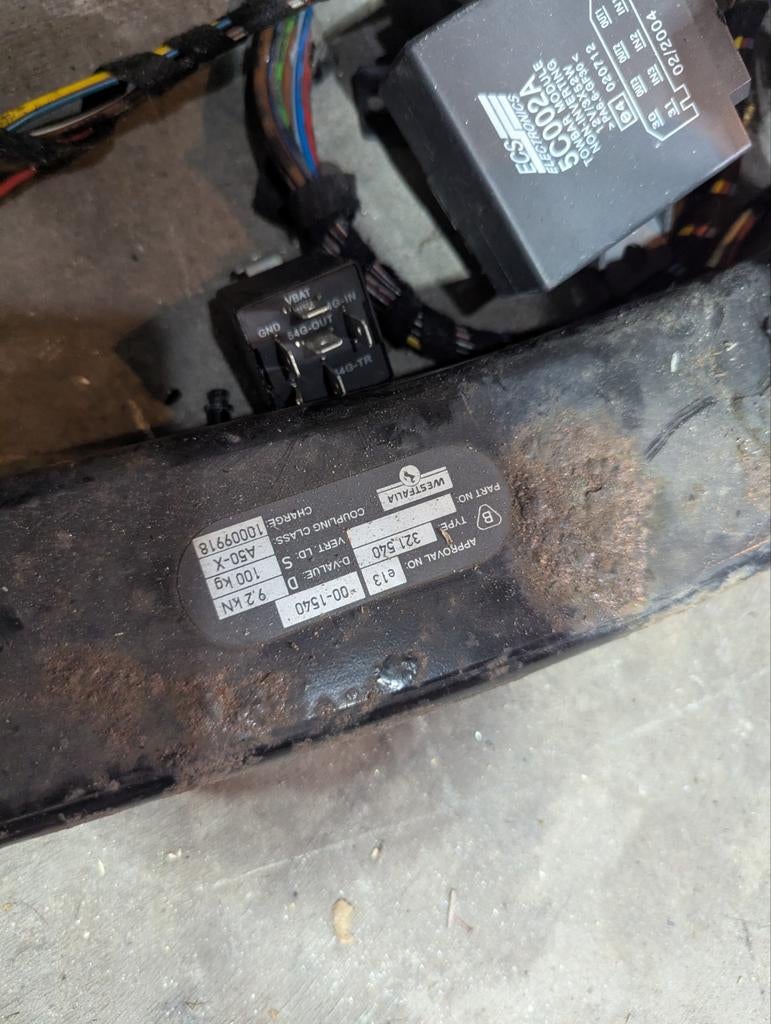 Trekhaak Westfalia VW Golf 5 met kabelboom, Auto-onderdelen, Trekhaken, Gebruikt, Ophalen of Verzenden