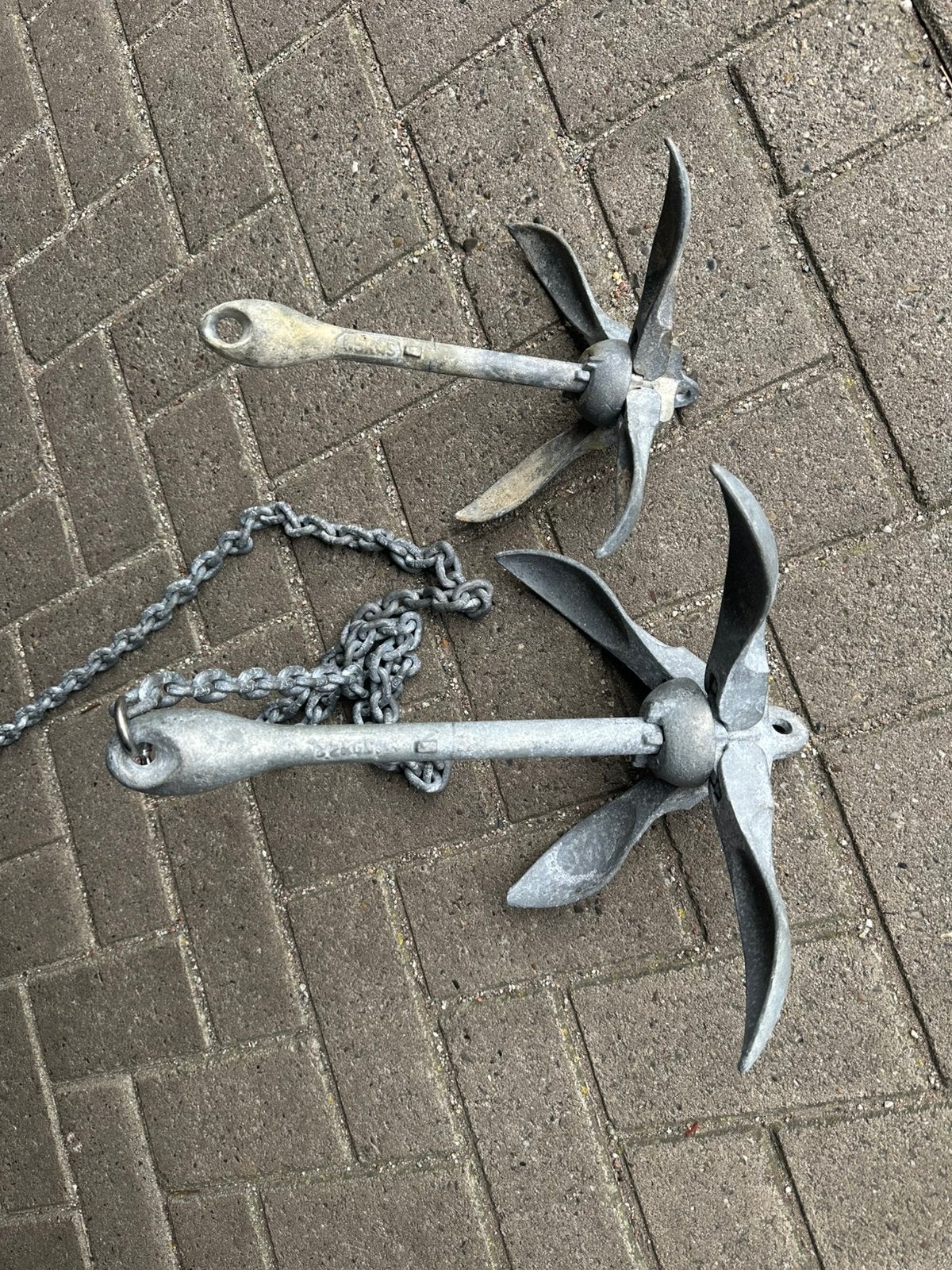 2x Anker, Ophalen, Gebruikt, Overige typen