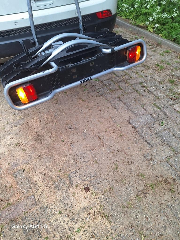 Thule Trekhaakdrager voor 2 fietsen, Ophalen of Verzenden, 2 fietsen, Gebruikt, Trekhaakdrager