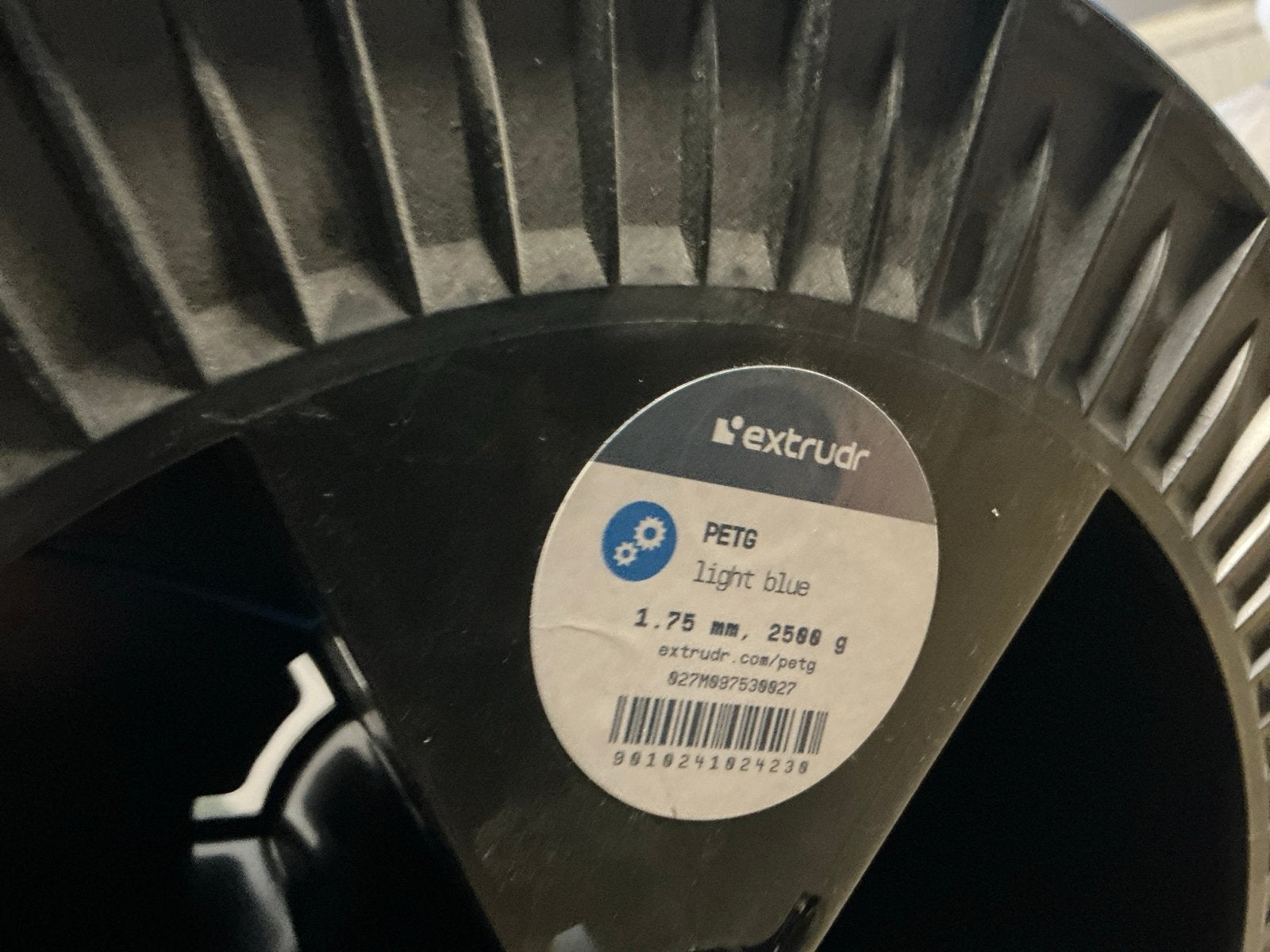 Lichtblauwe PETG filament - Grote rol (ca. 2 kg), Computers en Software, Ophalen, Zo goed als nieuw