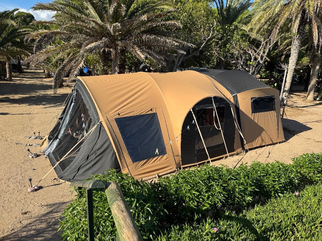 Royale Cabanon Sunrider XL zeer goede staat - 5x7mtr, Ophalen, Beige, Cabanon, Meer dan 6