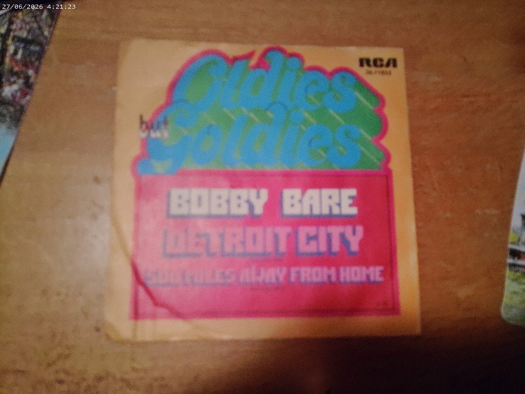Bobby Bare - Detroit City / 500 Miles away from home OLDIES, Gebruikt, 7 inch, Ophalen of Verzenden, Complilatie
