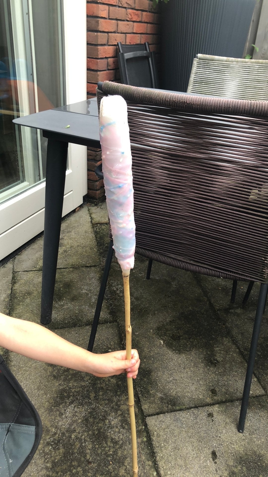 2 tuin fakkels, Ophalen, Nieuw