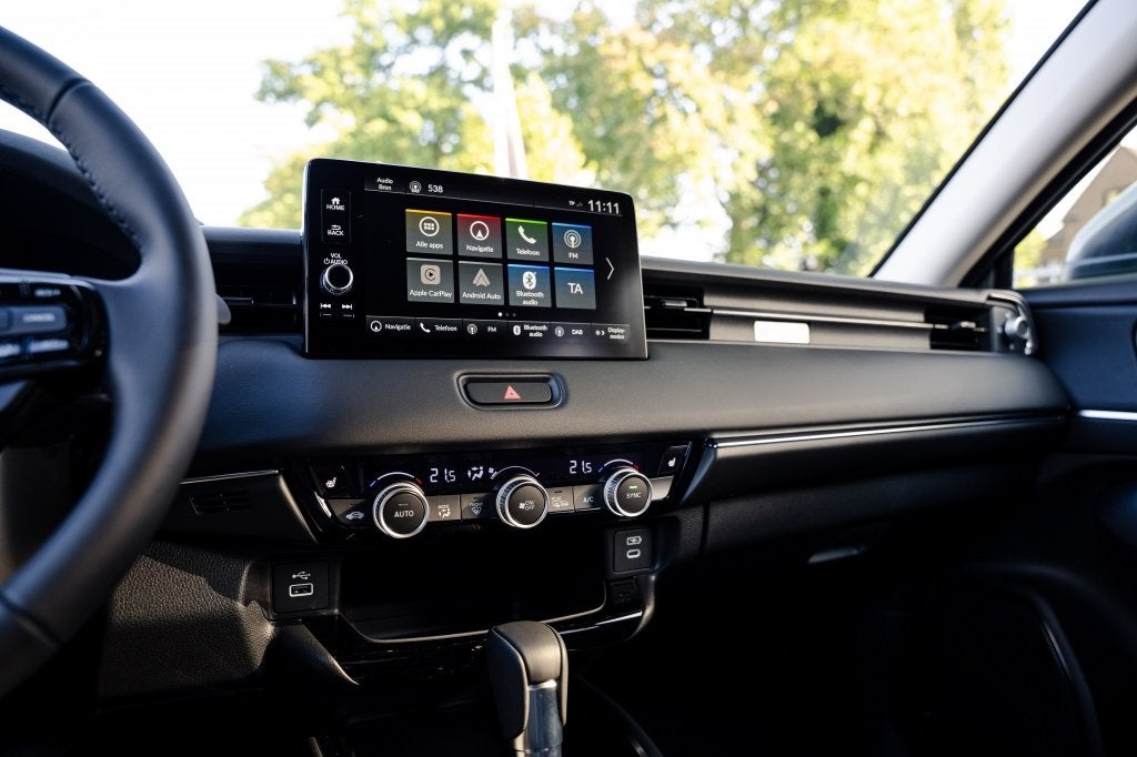 HONDA HR-V HONDA HR-V 1.5 Advance Full Hybrid | Sage Green P, Auto's, Automaat, Metallic lak, Zwart, Leder en Stof