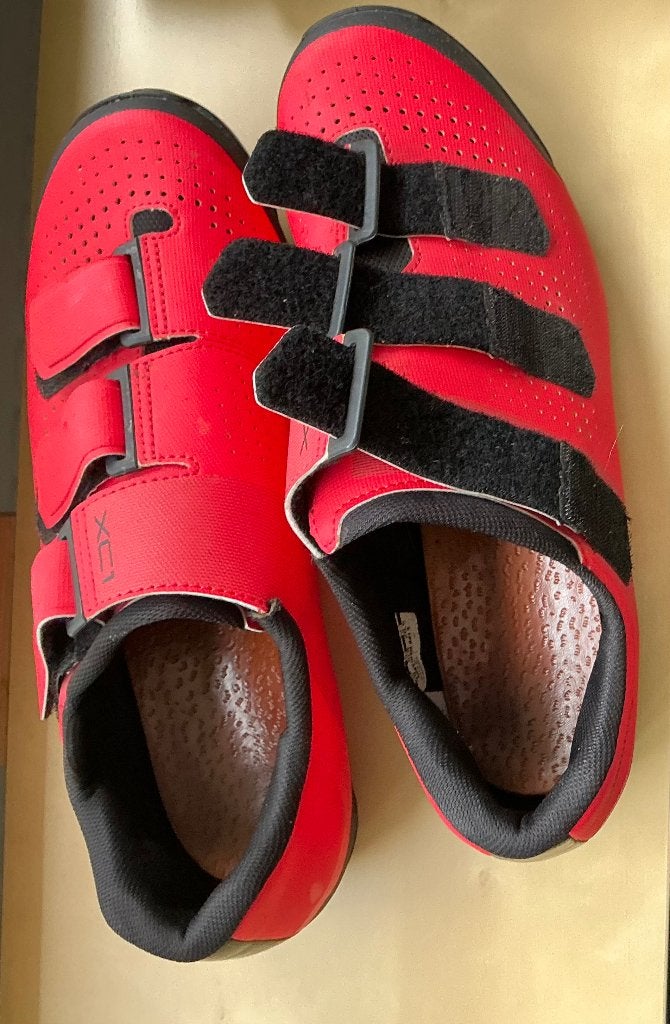 fietsschoen Shimano XC1 rood maat 45, Gebruikt, Heren, Schoenen, Ophalen of Verzenden