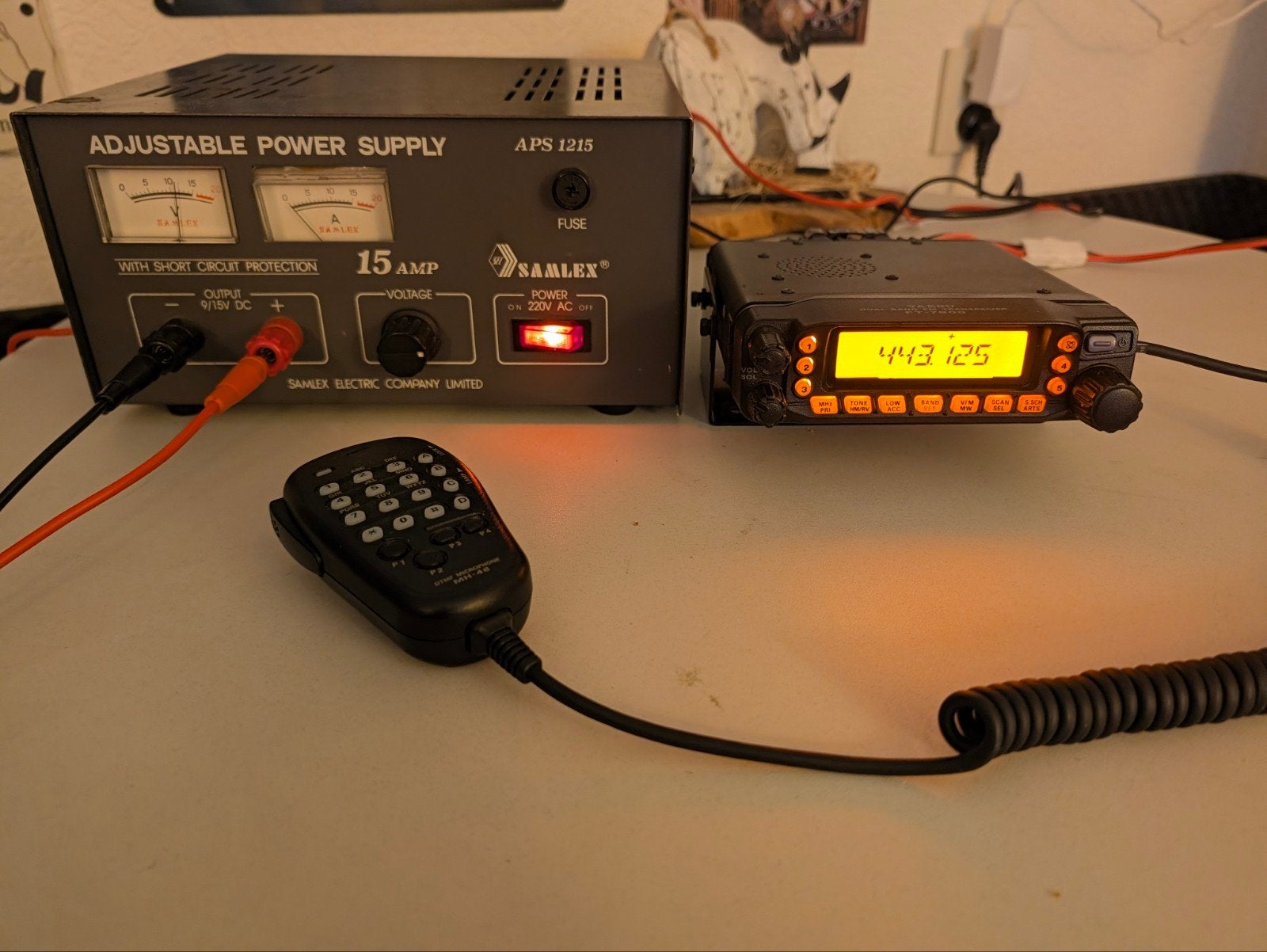 YAESU FT-7800E met voeding, Ophalen, Gebruikt, Zender en Ontvanger