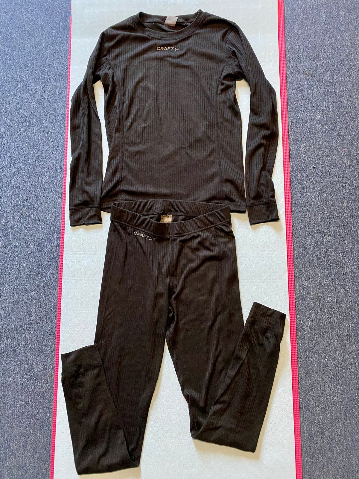 Craft thermokleding set - maat 158-164 Zwart, Ophalen of Verzenden, Zo goed als nieuw, Jongen of Meisje, Setje