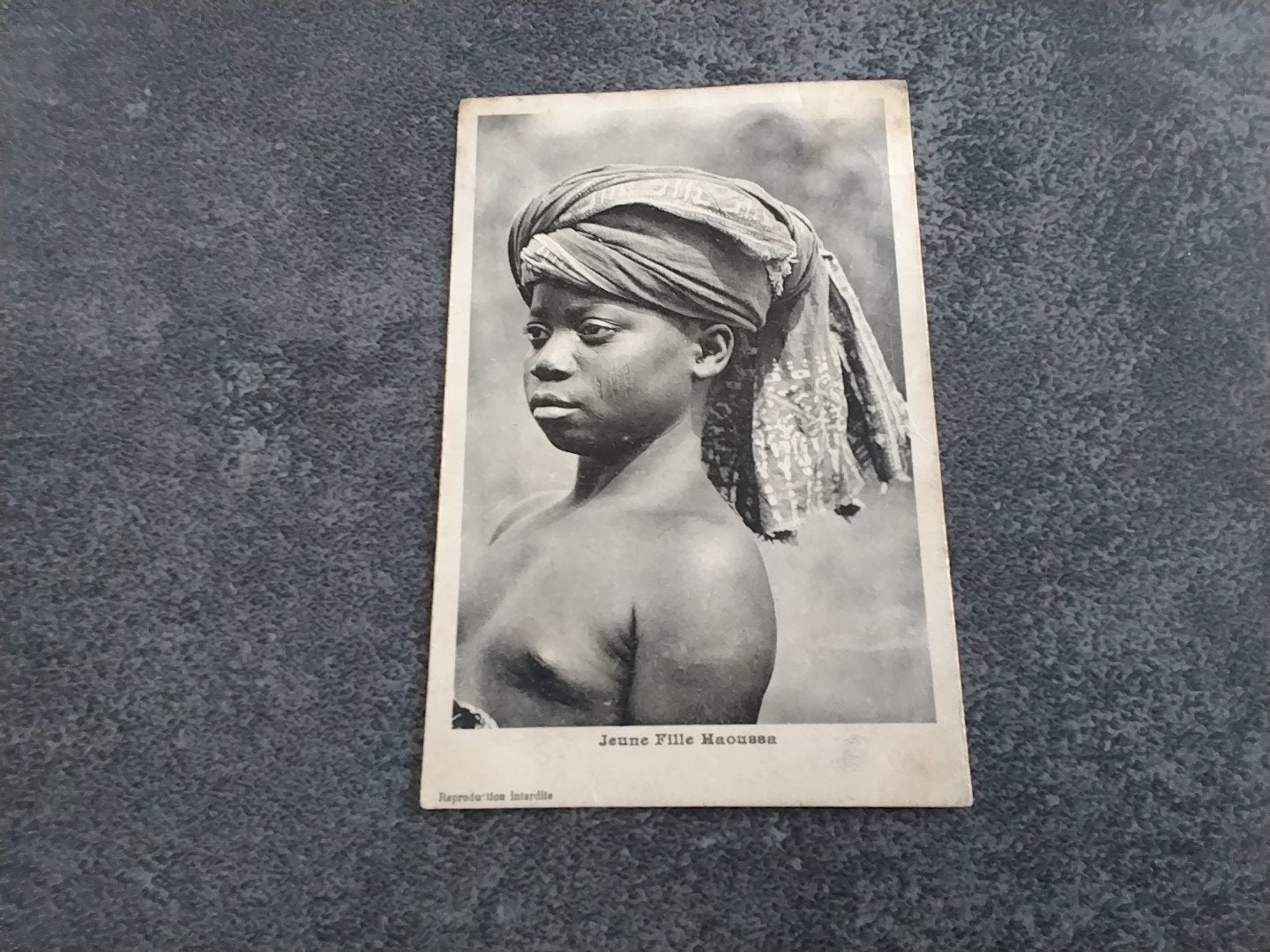 Congo Jeune Fille Haoussa 1913, Ophalen of Verzenden, Voor 1920, Gelopen, Buiten Europa