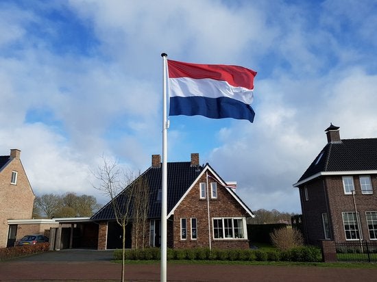 Nederlandse vlag Nederland, Ophalen of Verzenden, Zo goed als nieuw