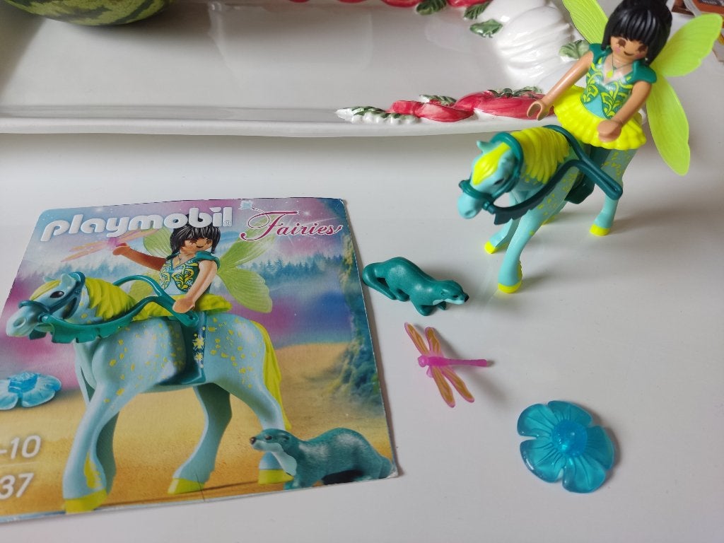 Playmobil 9137 Fairies set met elfje, paard en accessoires, Ophalen of Verzenden, Zo goed als nieuw, Complete set