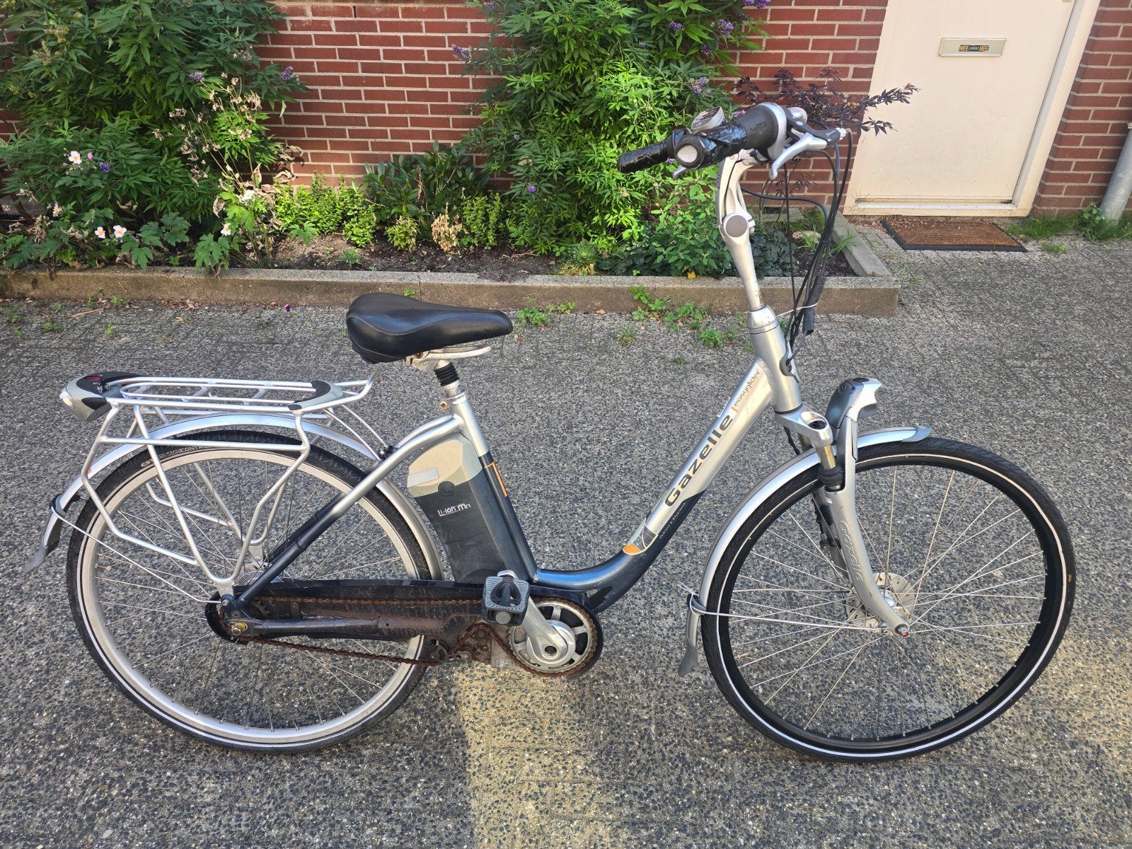28 inch gazelle easy glider voor opmaak of onderdelen 56cm, 55 tot 59 cm, Ophalen, Gebruikt, Gazelle