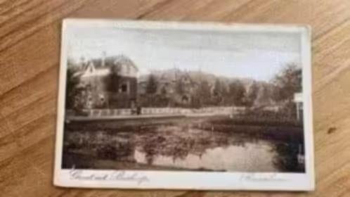 Oude ansichtkaart groet uit Boskoop .Rozenlaan, Ophalen of Verzenden, Voor 1920, Ongelopen, Noord-Brabant
