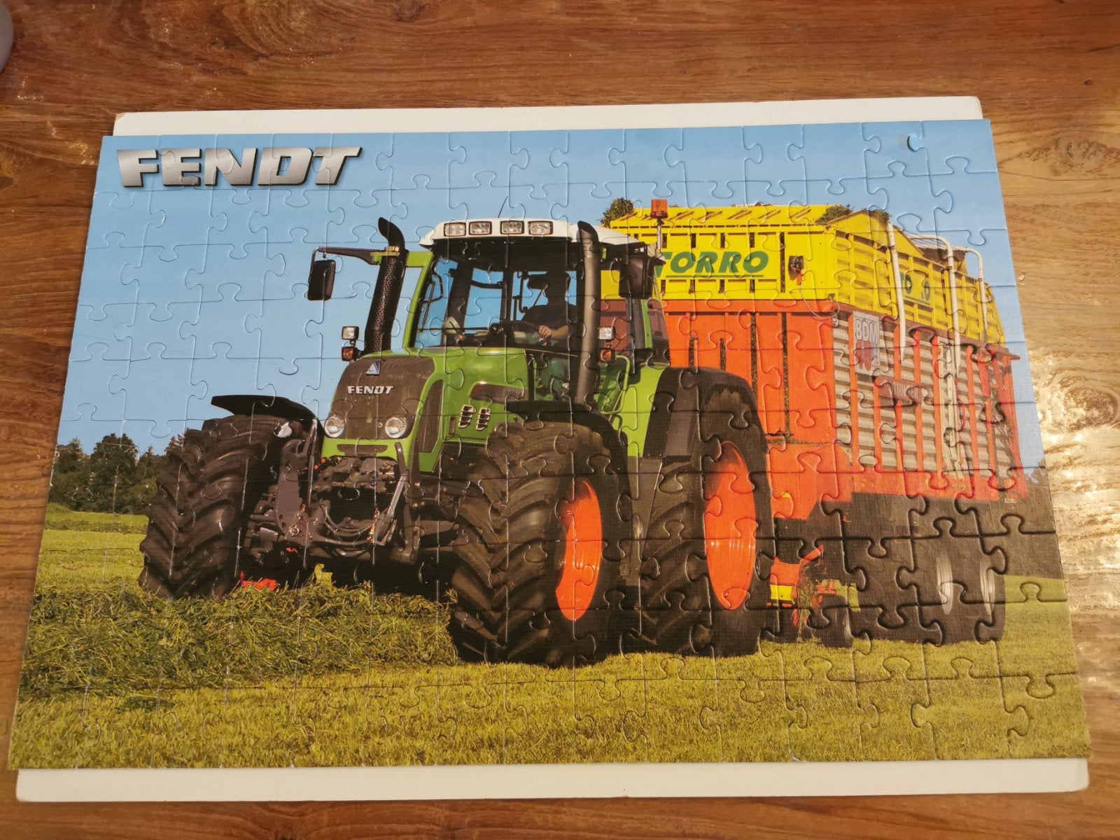 Fendt tractor legpuzzel 150 stukjes Schmidt Puzzle, Hobby en Vrije tijd, Denksport en Puzzels, Gebruikt, Legpuzzel, Minder dan 500 stukjes