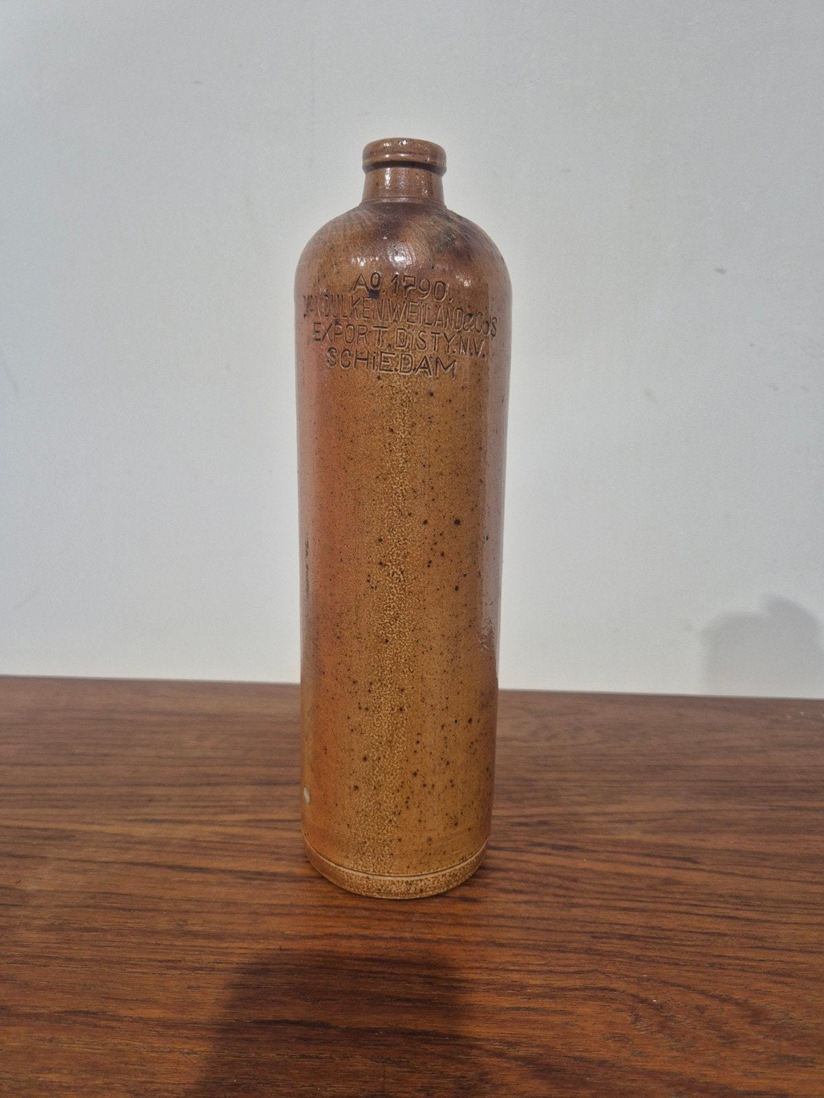 van dulken weiland schiedam jenever kruik, Antiek en Kunst, Antiek | Keramiek en Aardewerk, Ophalen of Verzenden
