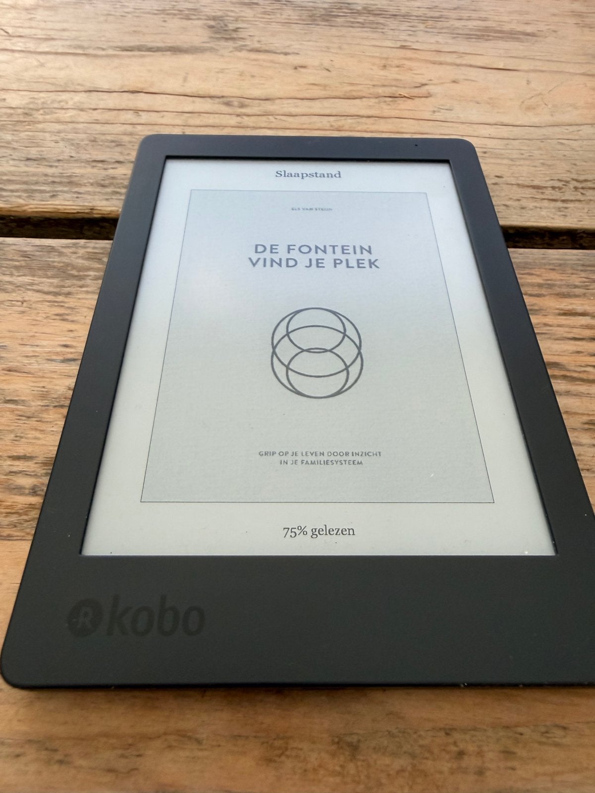 Kobo Aura E-reader met hoesje, Gebruikt, Ophalen of Verzenden, 4 GB of minder, Touchscreen