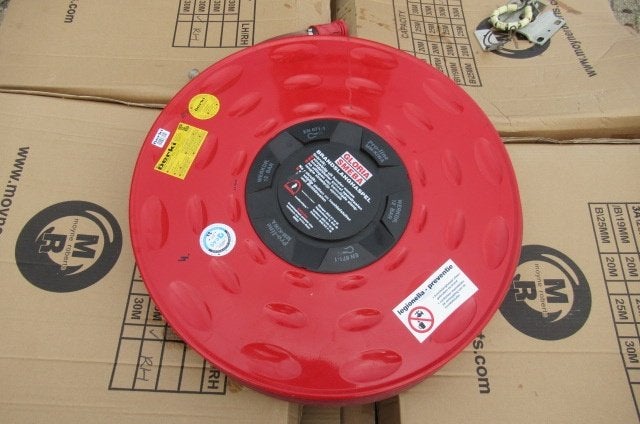 35x Brandhaspel brandweerslang 3/4" 20 meter, Tuin en Terras, Ophalen, Gebruikt, Tuinslang