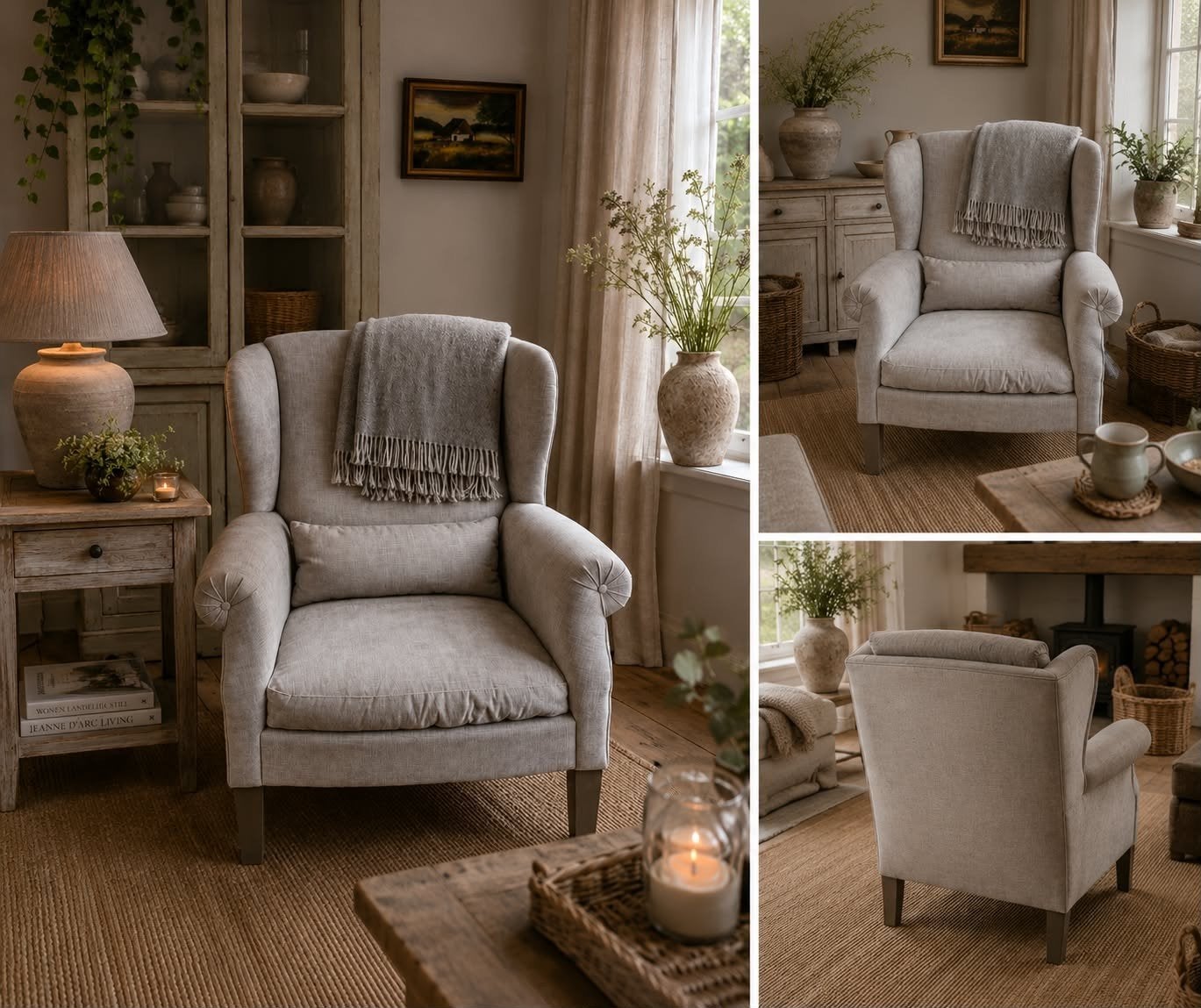 Aura peeperkorn fauteuil, Ophalen of Verzenden, 50 tot 75 cm