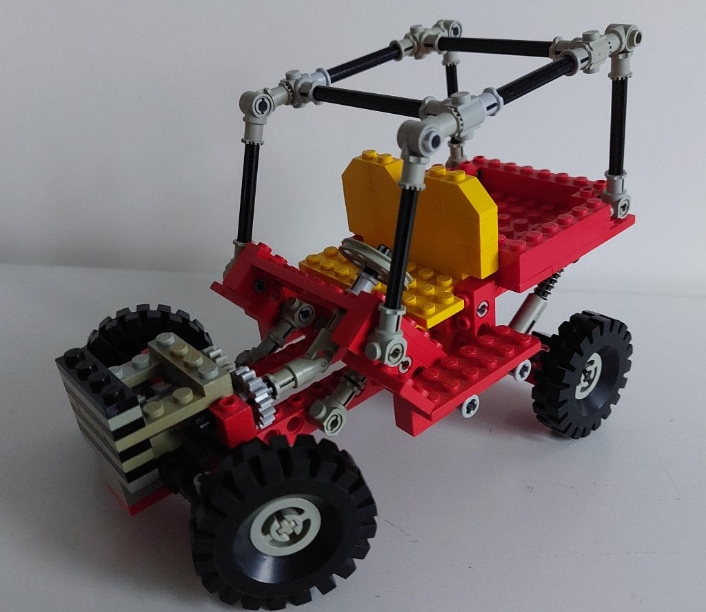 Lego Technic - 8445 - klassieke Dune Buggy, Gebruikt, Lego, Ophalen of Verzenden, Complete set
