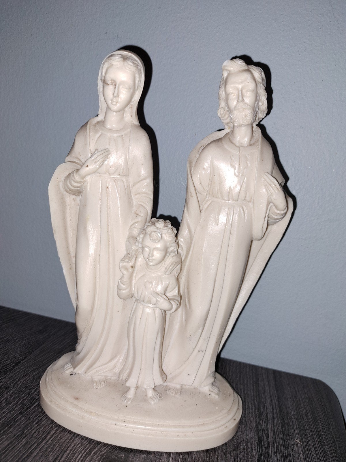 Heilige Familie Beeldje - Religieuze Decoratie, Ophalen of Verzenden