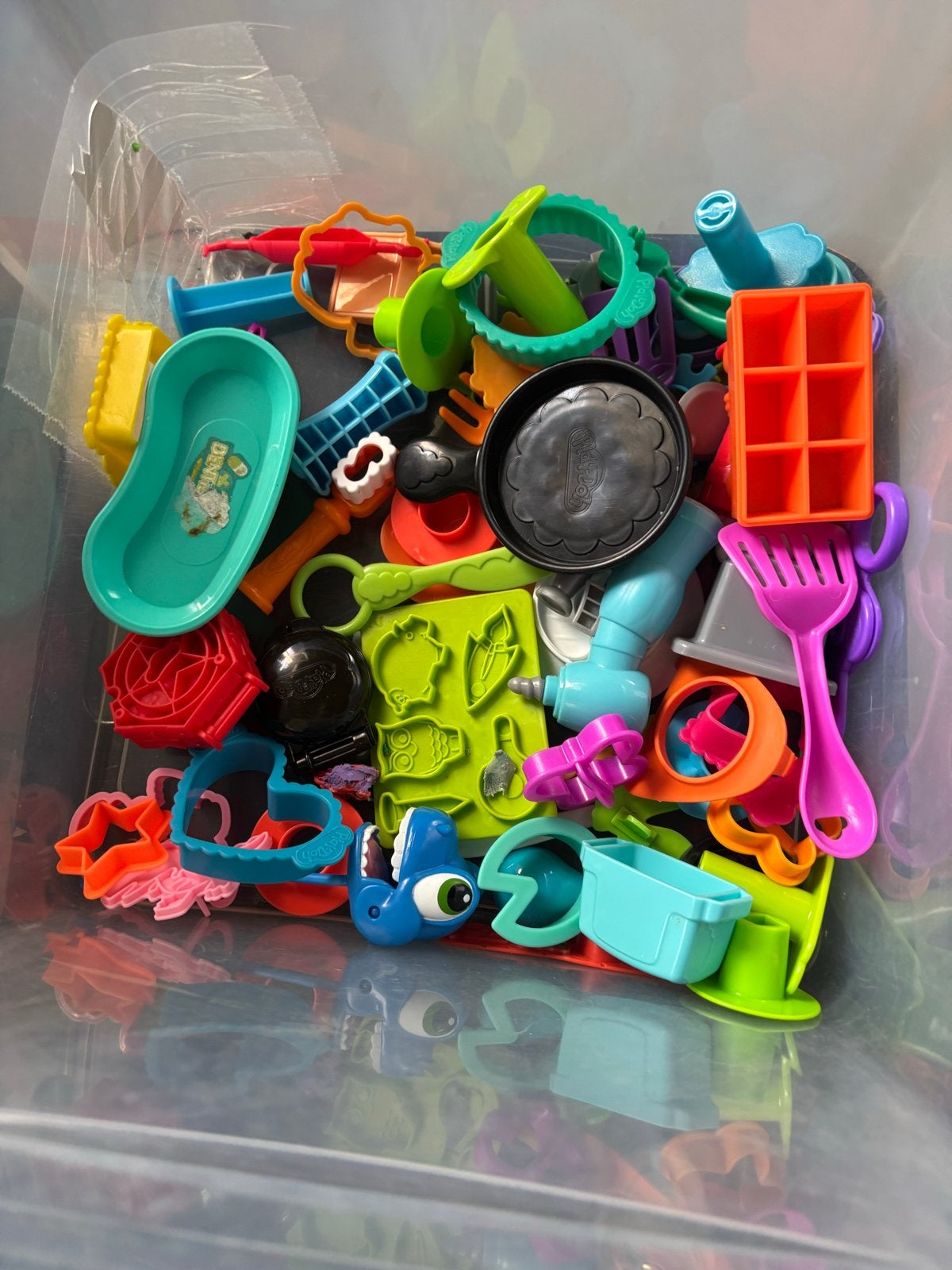 Grote set Play-Doh klei en accessoires, Kinderen en Baby's, Ophalen, Gebruikt, Jongen of Meisje