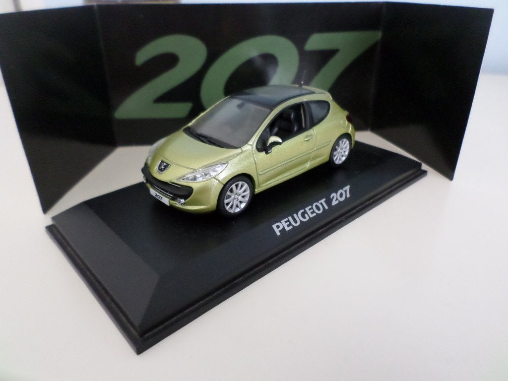 PEUGEOT 207 van 2003 Met glazendak  van Norev, Ophalen of Verzenden, Nieuw, Auto, Norev