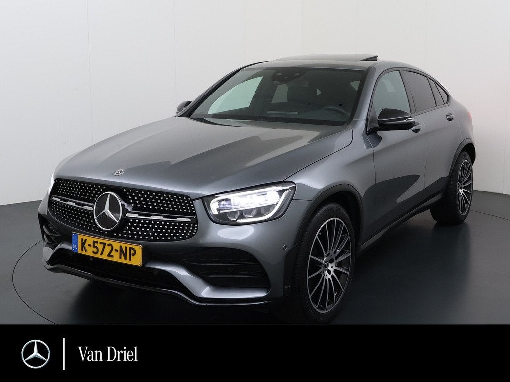 Mercedes-Benz GLC Coupé 300 4MATIC AMG line | Schuifdak Dis, Auto's, Mercedes-Benz, Bedrijf, Te koop, GLC Coupé, 4x4, Achteruitrijcamera