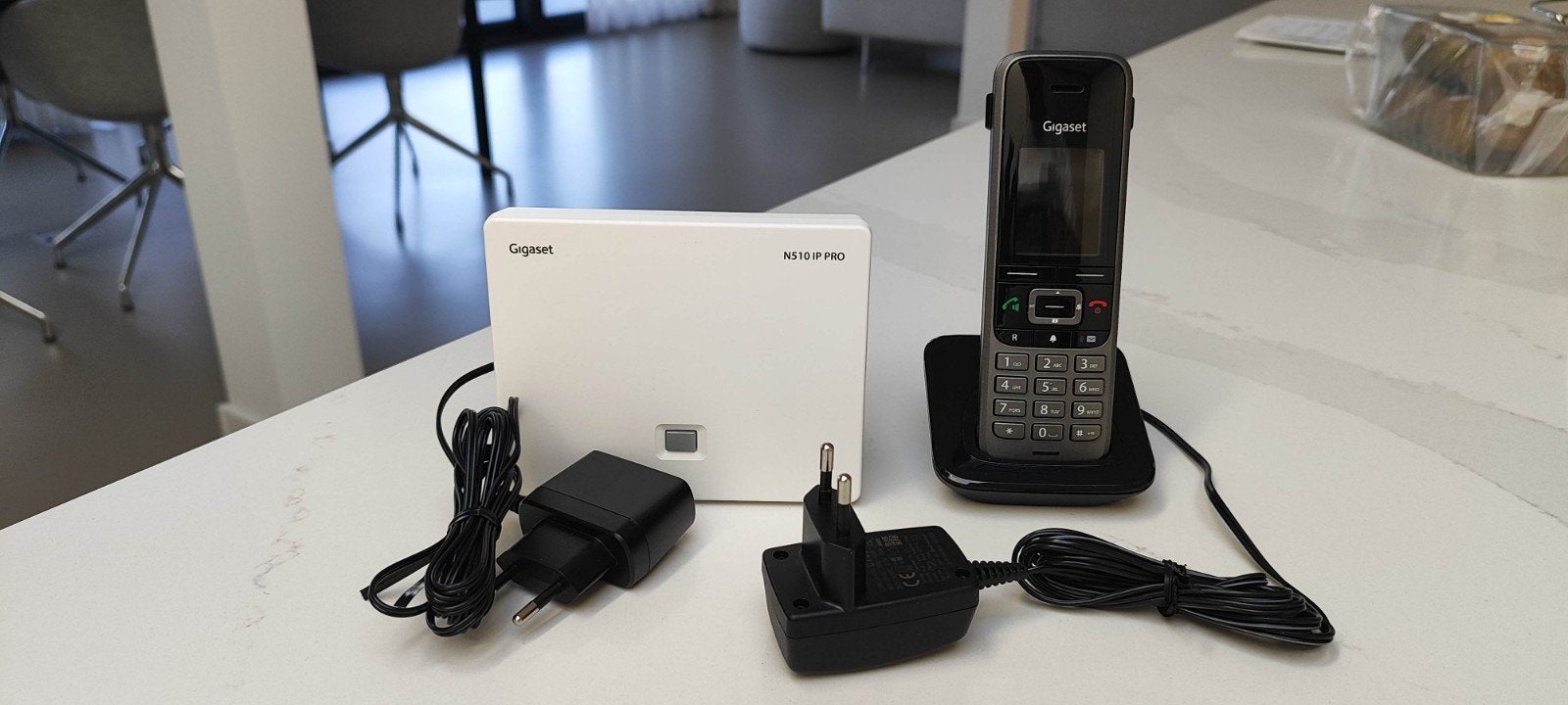 Gigaset N510 IP PRO Basisstation met S650H PRO Handset, Ophalen of Verzenden, 1 handset