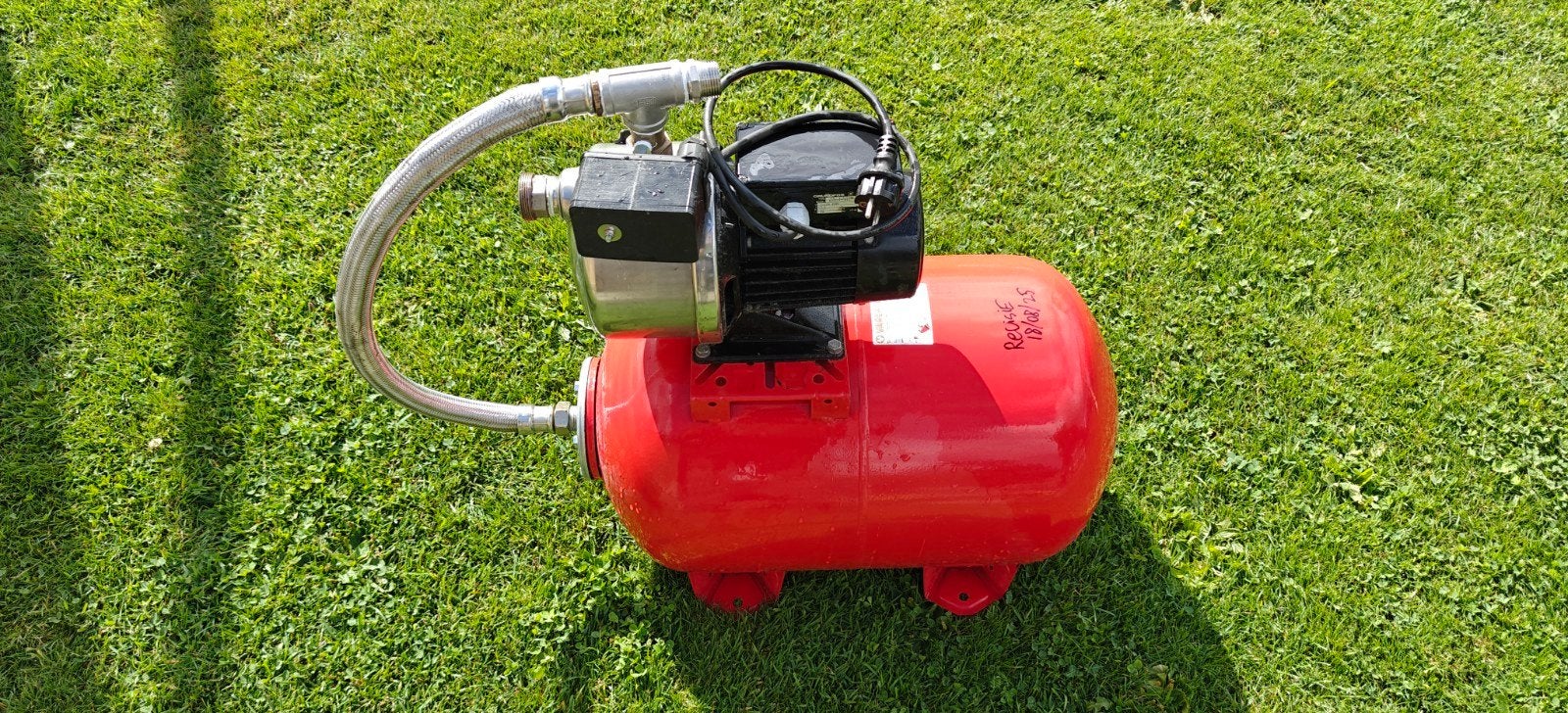 grundfoss jp5 hydrofoor pomp van rvs., Ophalen, Zo goed als nieuw, Elektrisch, Hydrofoorpomp