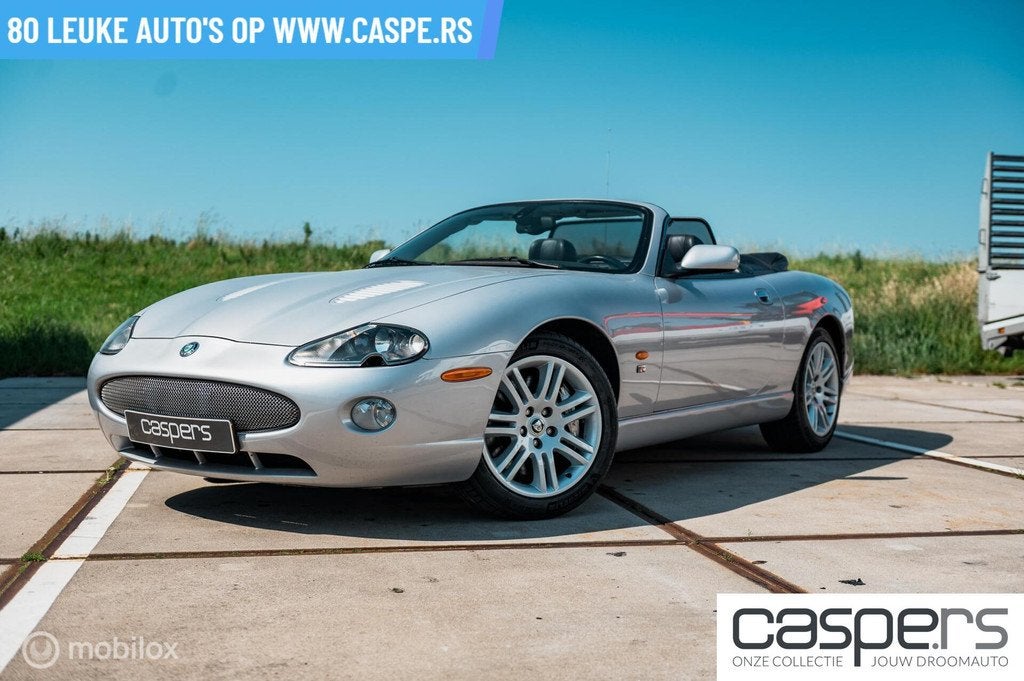 Jaguar XKR 4.2 V8 Convertible, Auto's, Jaguar, Achterwielaandrijving, Gebruikt, Cabriolet, 4 stoelen