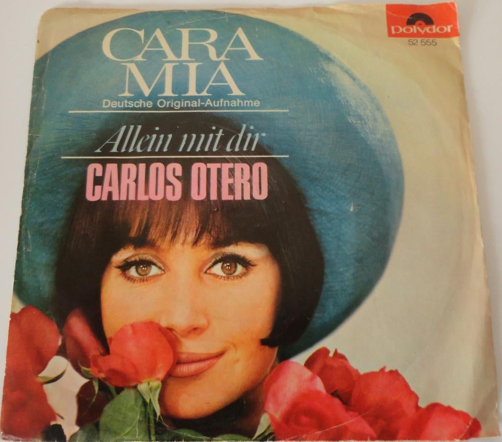Carlos Otero > Cara Mia, Gebruikt, Overige genres, 7 inch, Single
