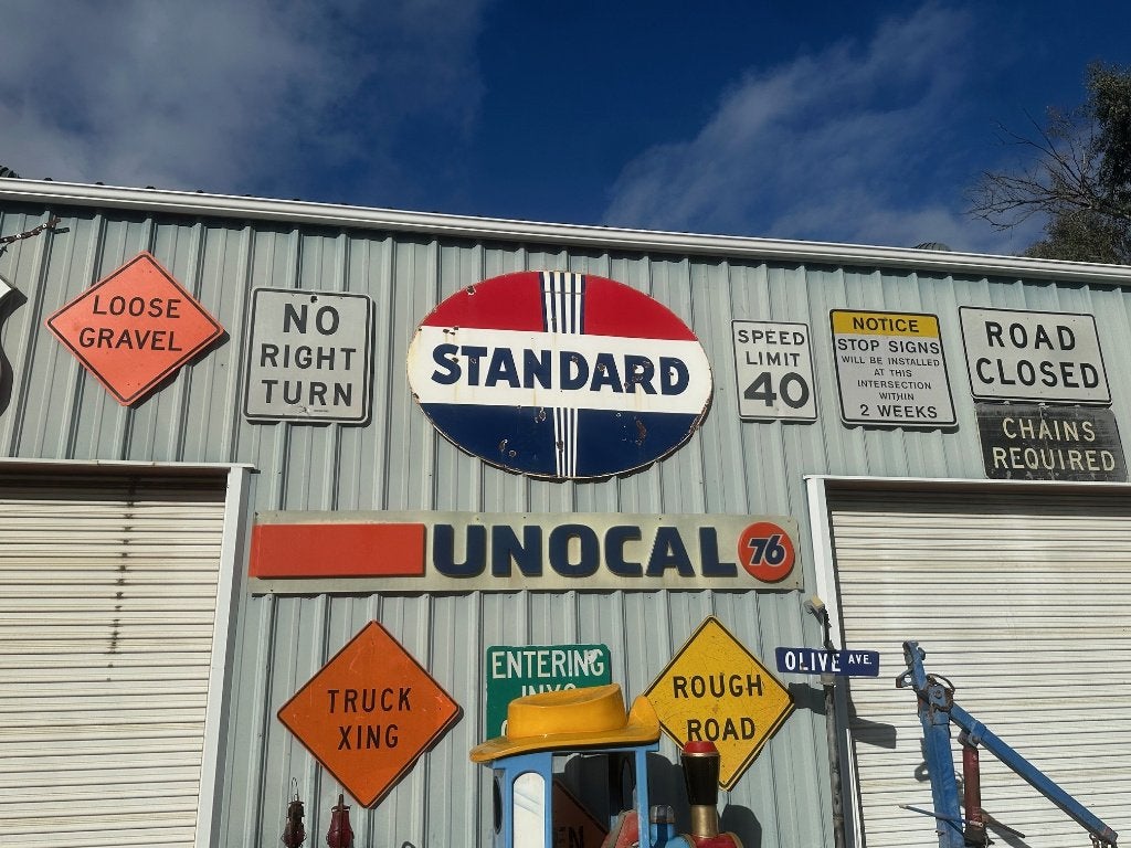 standaard emaile bord, Ophalen of Verzenden, Gebruikt, Auto's