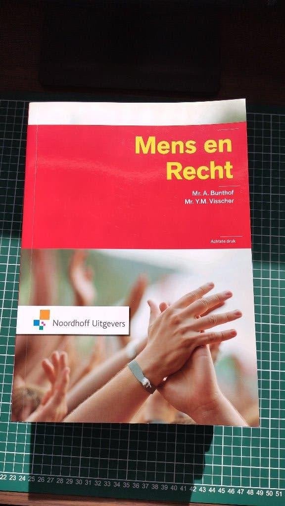Mensen en Recht - Mr. A. Bunthof, Mr. Y.M. Visscher, Zo goed als nieuw, Gamma, Mr. A. Bunthof, Mr. Y.M. Visscher, HBO