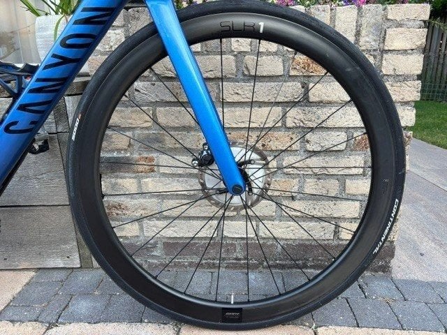 Giant SLR 1 Voorwiel, Giant, Zo goed als nieuw, Carbon, Ophalen