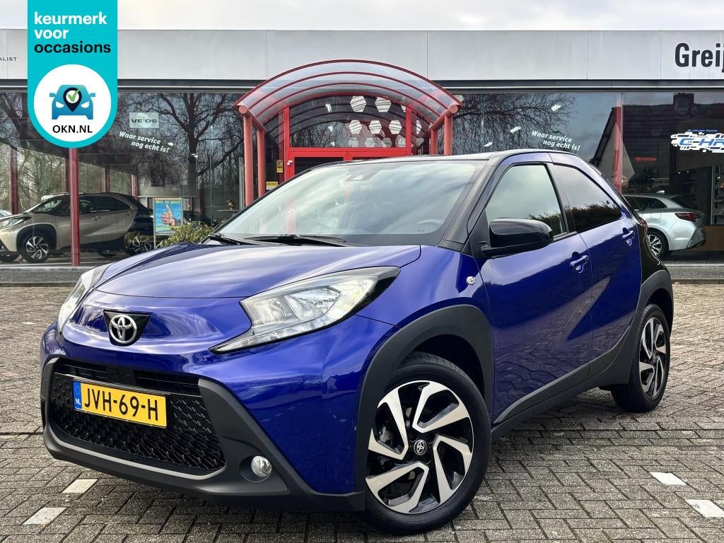 Toyota Aygo X 1.0 VVT-i Pulse | Automaat | CarPlay | Stoelve, Stof, Gebruikt, Automatische klimaatregeling, 3 cilinders