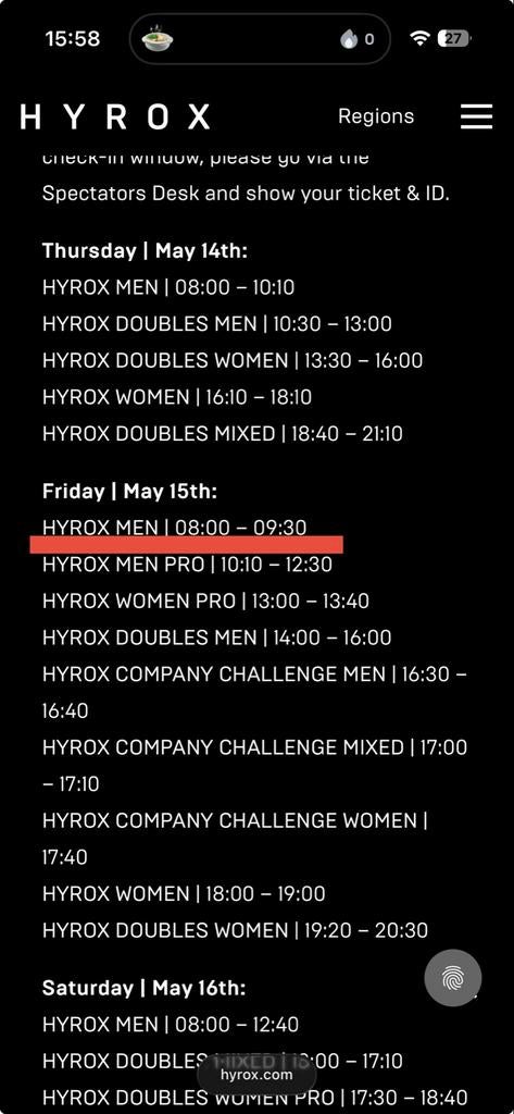 Hyrox athleet race, Sport en Fitness, Fitnessmaterialen