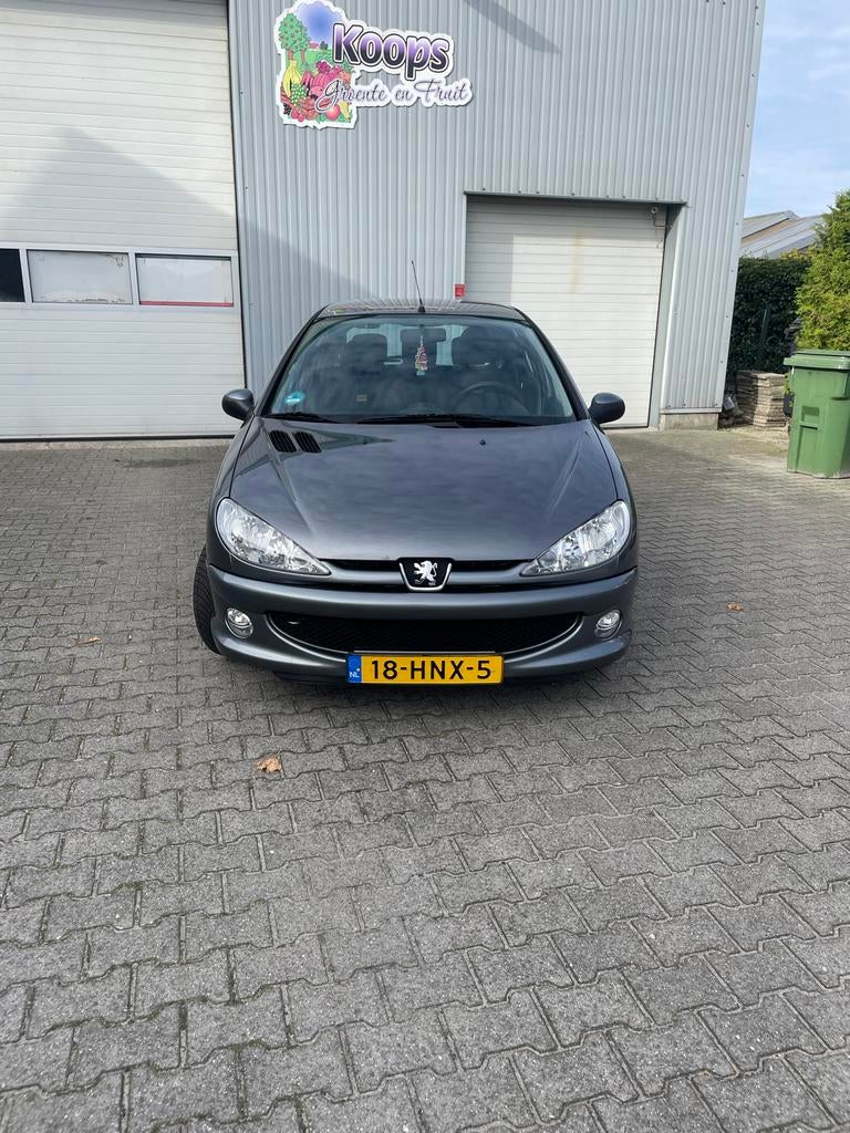 Peugeot 206 1.4 5D 2009 Grijs, Auto's, Peugeot, Voorwielaandrijving, Stof, 31 €/maand, 4 cilinders