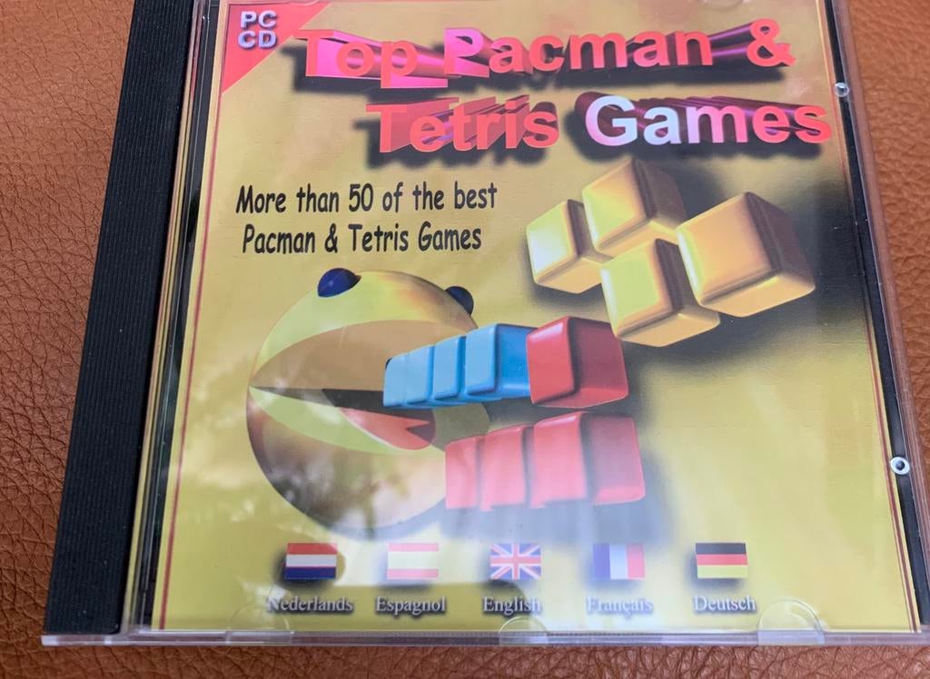 Pacman &  Tetris Games Nieuw Meer dan 50-spellen!!, Ophalen, Puzzel en Educatief, 1 speler, Nieuw