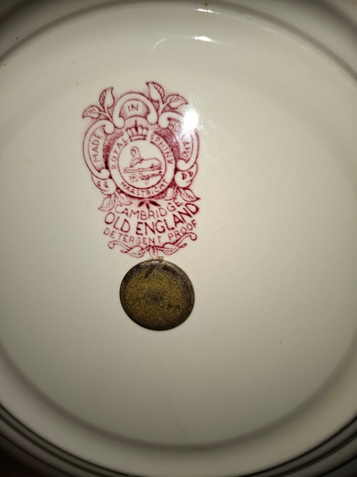 Vintage Royal Sphinx Maastricht 'Old England' servies, Antiek en Kunst, Ophalen
