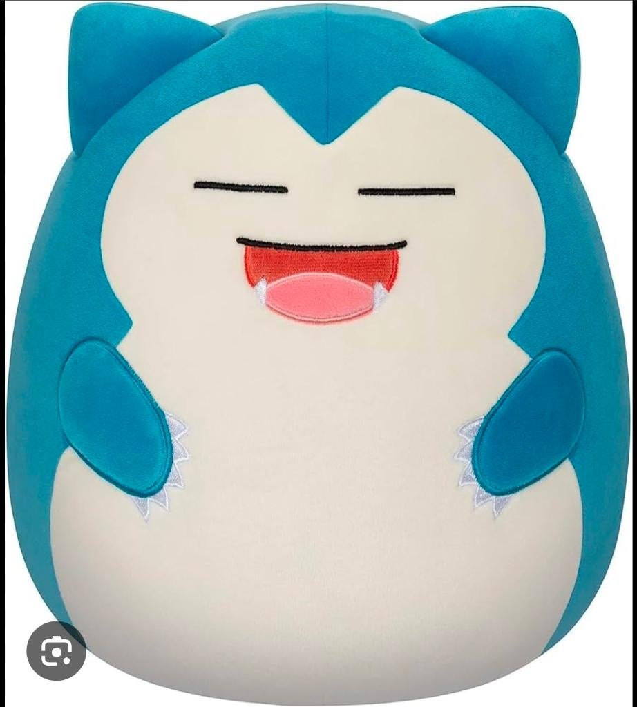 Gezocht snorlax squishmallow 20cm, Ophalen, Overige karakters, Overige typen, Blauw