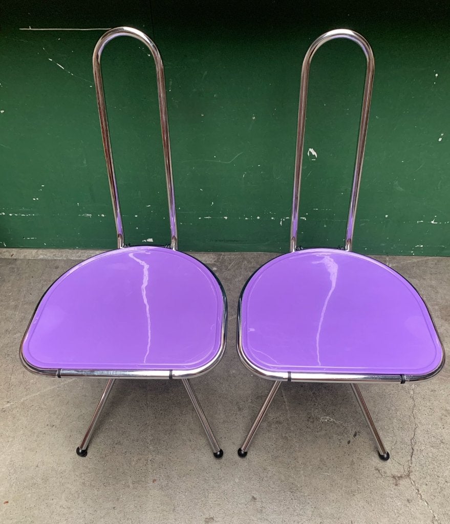 ISAK Ikea vintage klapstoel stoel per stuk paars Gammelgaard, Ophalen, Gebruikt, Overige kleuren, Ikea