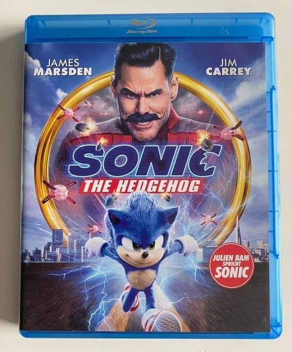 SONIC THE HEDGEHOG (IMPORT WITHOUT DUTCH SUBS) (BLURAY), Carduelis & Media, Verzenden, Syran@live.nl, Tollensstraat 53D 3035NC Rotterdam
