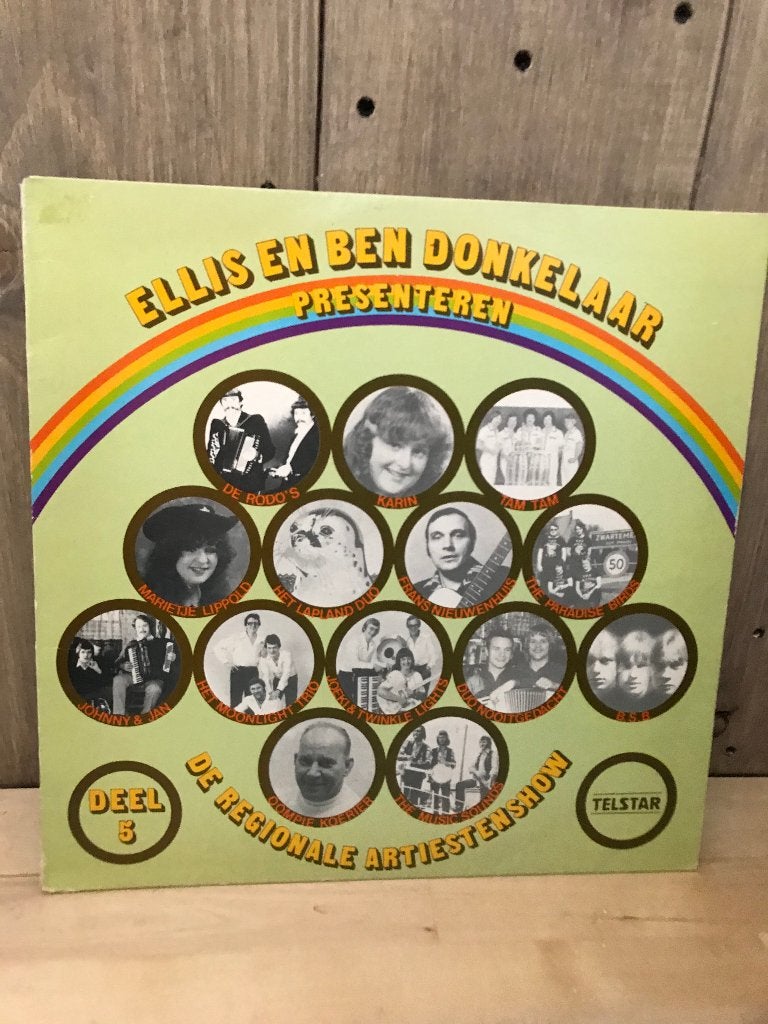LP Ellis & Ben Donkelaar - oa Paradise Birds Zwartemeer, Gebruikt, Overige formaten, Ophalen of Verzenden, Levenslied of Smartlap