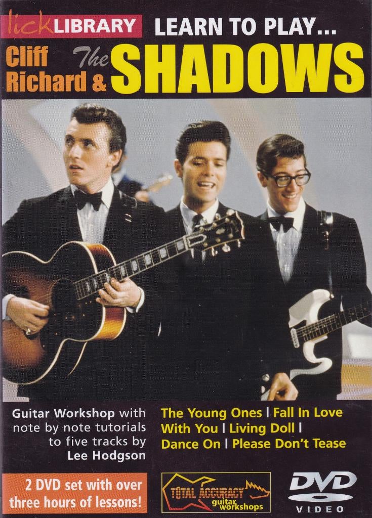 Te koop dubbel dvd learn to play cliff richard & the shadows, Alle leeftijden, Ophalen of Verzenden, Nieuw in verpakking, Muziek en Concerten