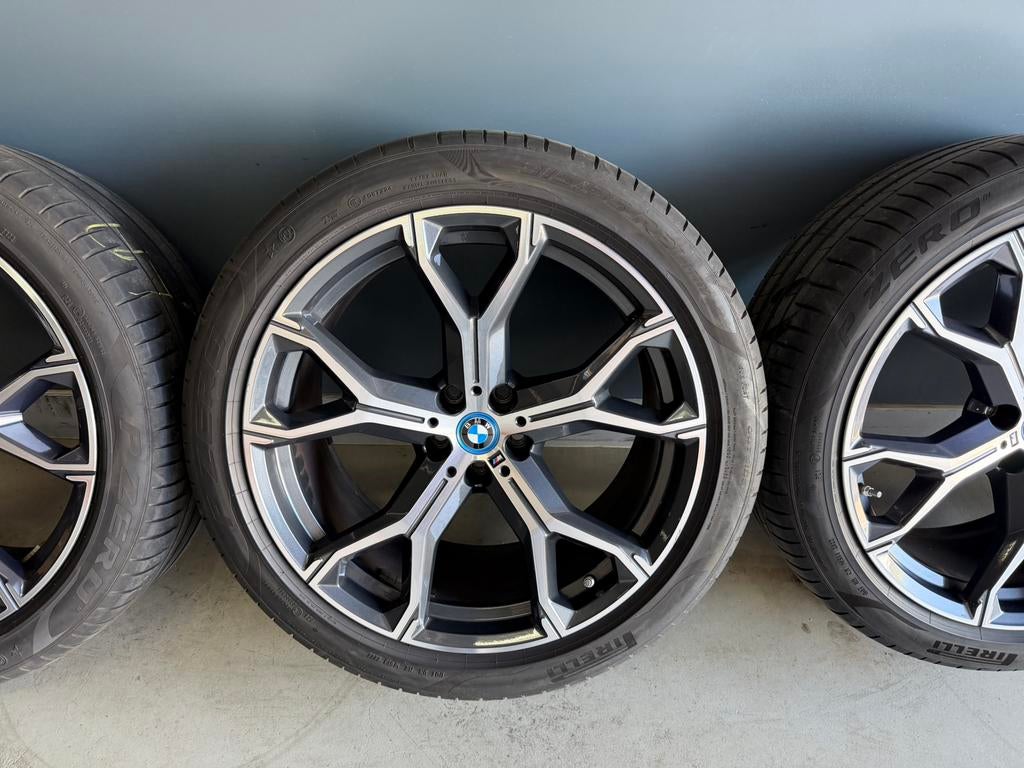 Bmw X5 G05 X6 G06 741m velgen 21 inch breedset Zomer 5x112, Banden en Velgen, Zomerbanden, 21 inch, Ophalen of Verzenden
