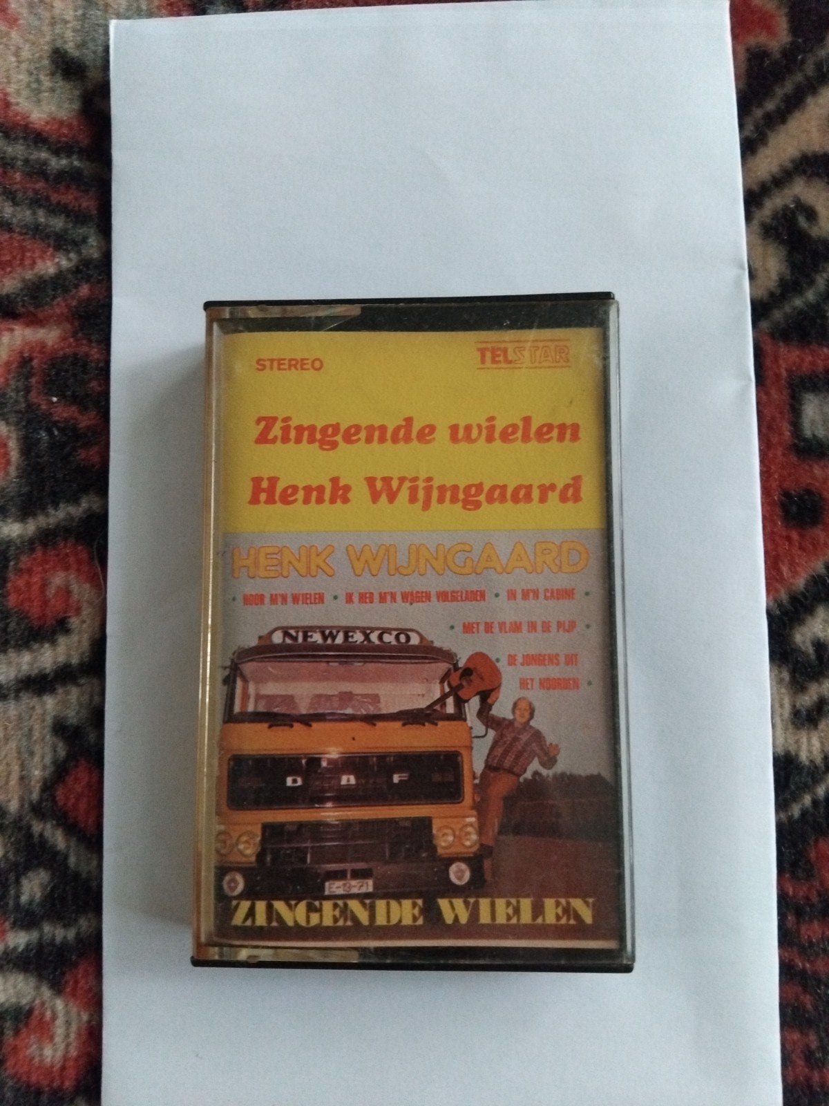 Henk Wijngaard - Zingende Wielen (Cassette), Gebruikt, 1 bandje, Ophalen of Verzenden, Voorbespeeld