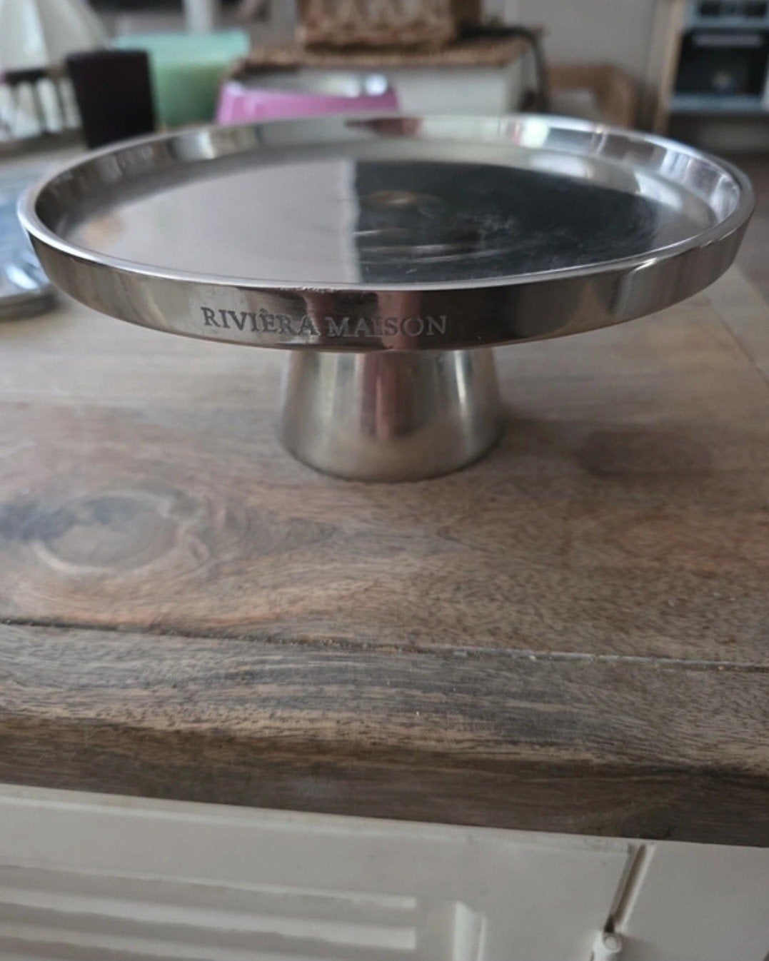 Riviera Maison cakestandaard, Ophalen of Verzenden, Zo goed als nieuw, Taartplateau